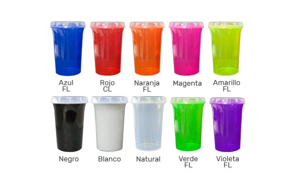 Vaso 16 oz. Tapa Snack Sin Impresión - Image 2