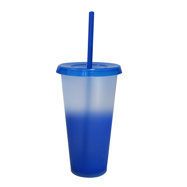 Vaso 24 oz. Liberty tapa y popote termocromático Sin Impresión