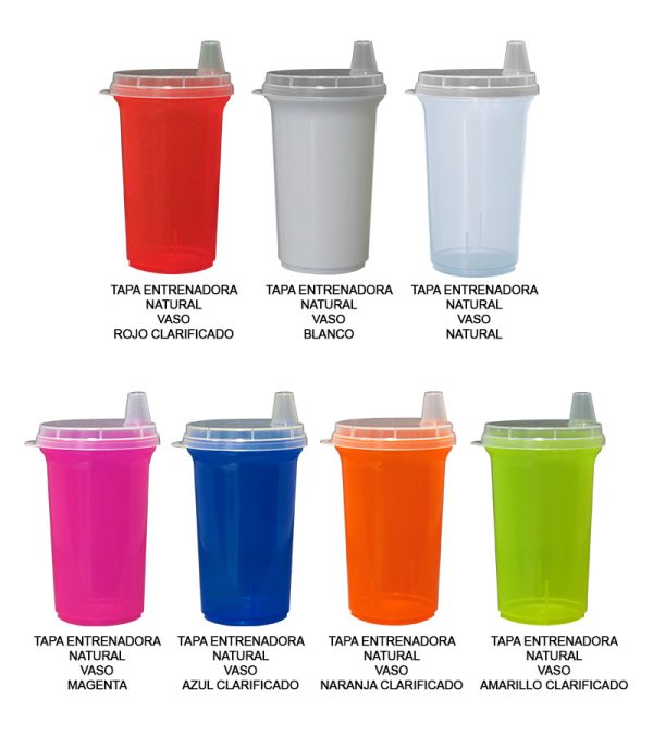 Vaso 12 oz. Tapa Entrenadora Sin Impresión - Image 2