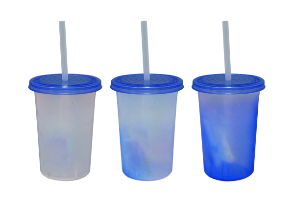 Vaso 16 oz. Tapa y Popote Sin Impresión (termocromático) - Image 2